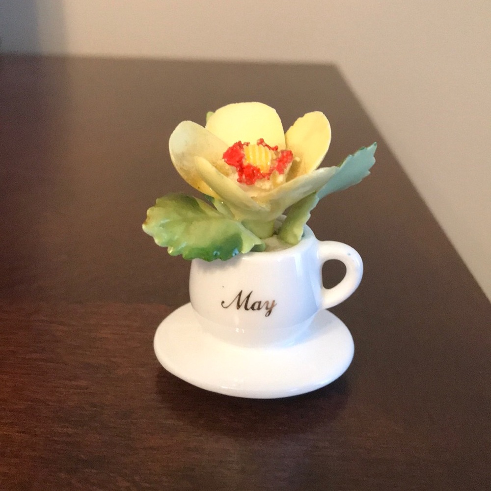 Vintage May Flower Bone China